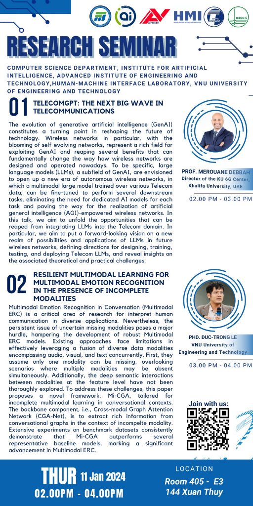 Seminar khoa học – Buổi 1 năm 2024